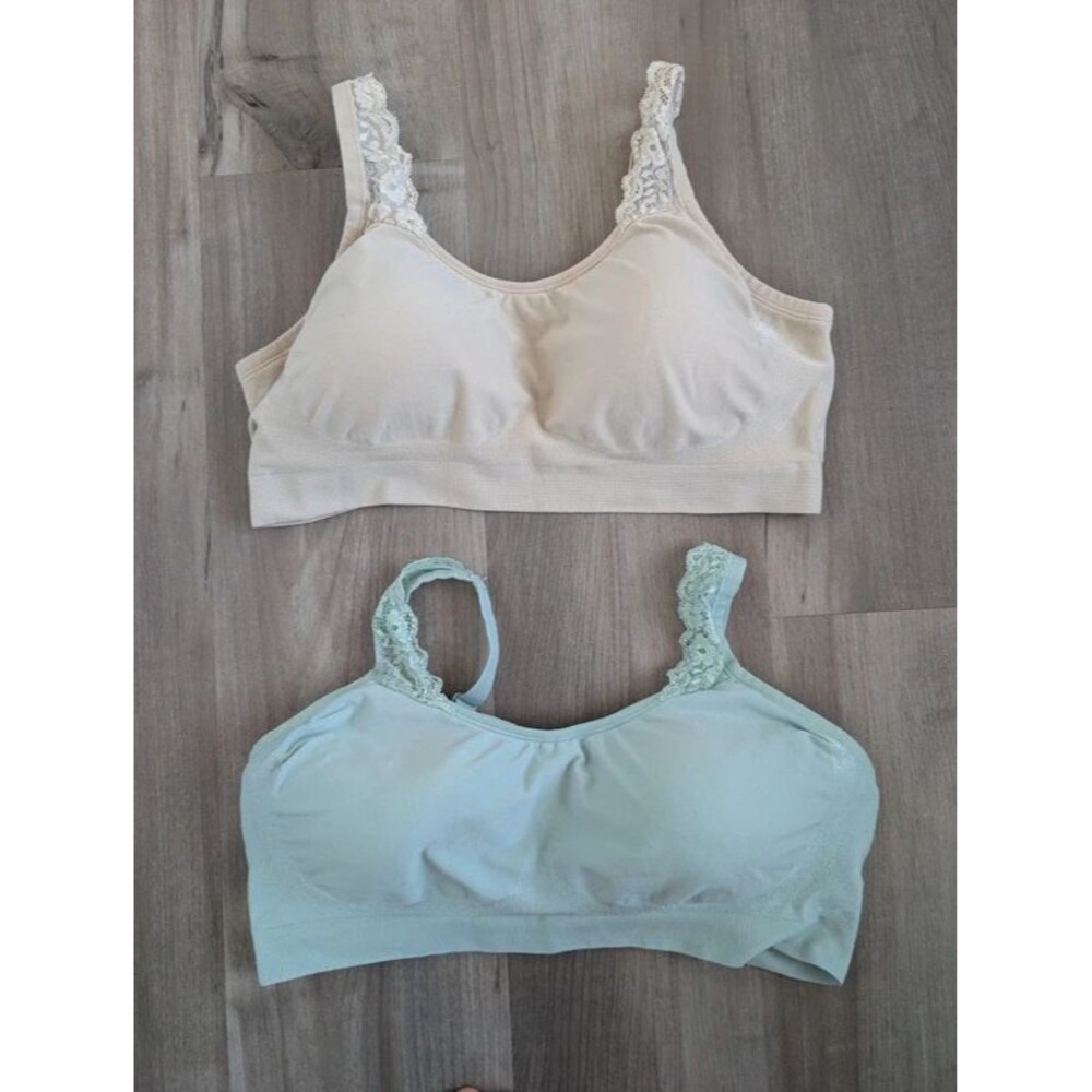 UnderOutfit The Lace Comfort Bra Two Bra Bundle, XL (D4)